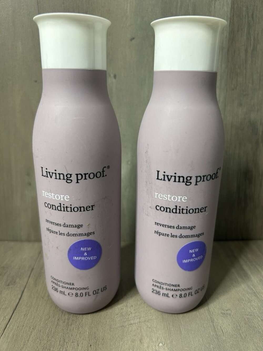 Living Proof Restore Conditioner Damage Repair- Lot Of 2  - 8 fl oz / 236 ml NEW